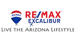 RE/MAX Excalibur Live The Arizona Lifestyle logo